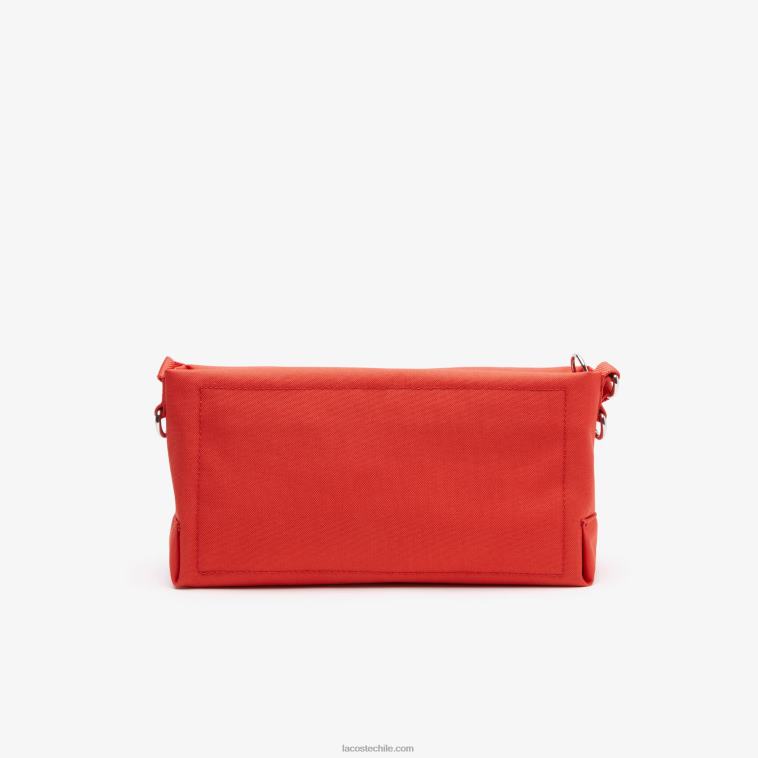 mujer Lacoste pasta l35 bolso con cremallera de fibra reciclada N6XZ21966