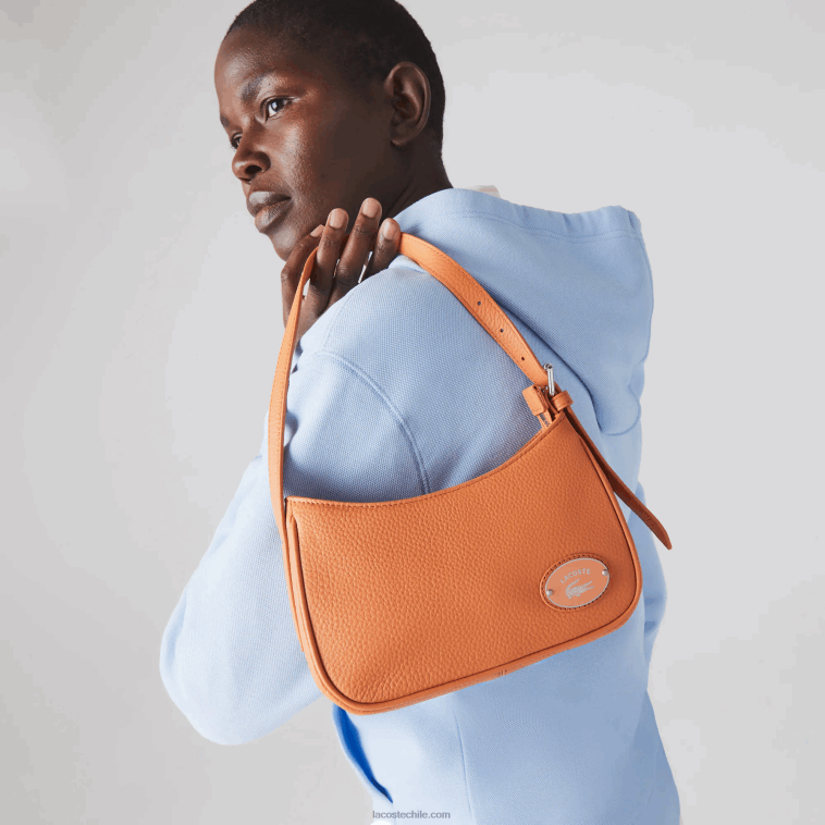 mujer Lacoste poteria k20 bolsa de hombro con placa de metal N6XZ22855
