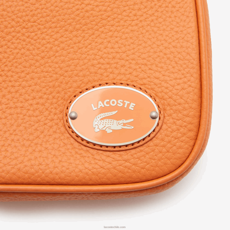 mujer Lacoste poteria k20 bolsa de hombro con placa de metal N6XZ22855