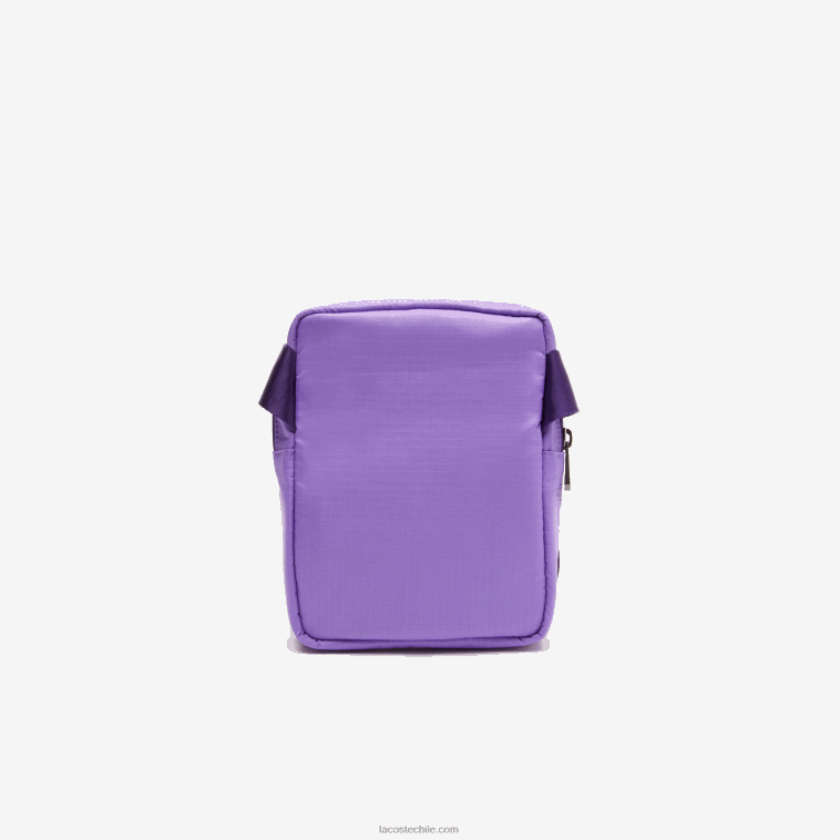 mujer Lacoste samui noir neva k27 bolso cruzado con cremallera vertical de la marca N6XZ22089