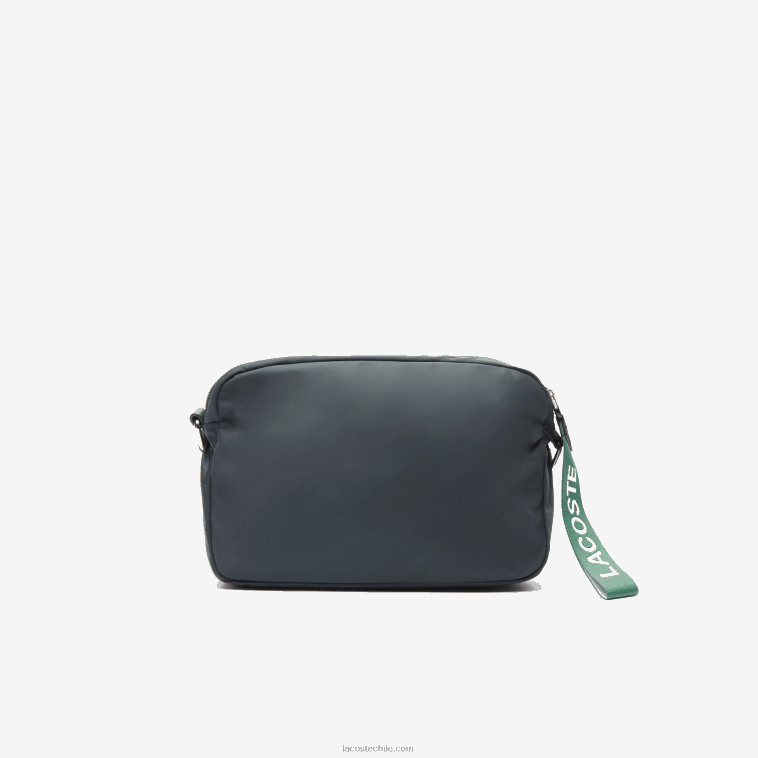 mujer Lacoste sinople b43 bolsa crossover con parche de la firma N6XZ22858