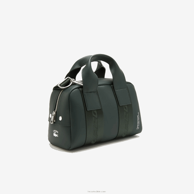 mujer Lacoste sinople b43 bolsa de deporte con inscripción en contraste N6XZ22107