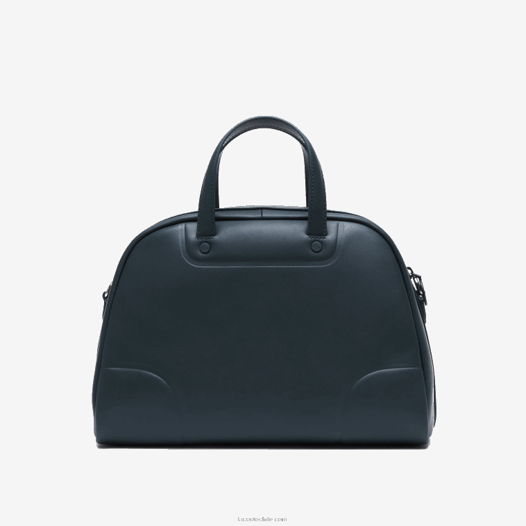 mujer Lacoste sinople marine 166 blanc k52 bolso bowling con correa para el hombro N6XZ22859