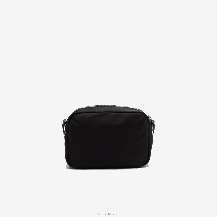 mujerminecraft negro blanco k00 bolso de hombro lacoste x minecraft de nailon con estampado N6XZ22838