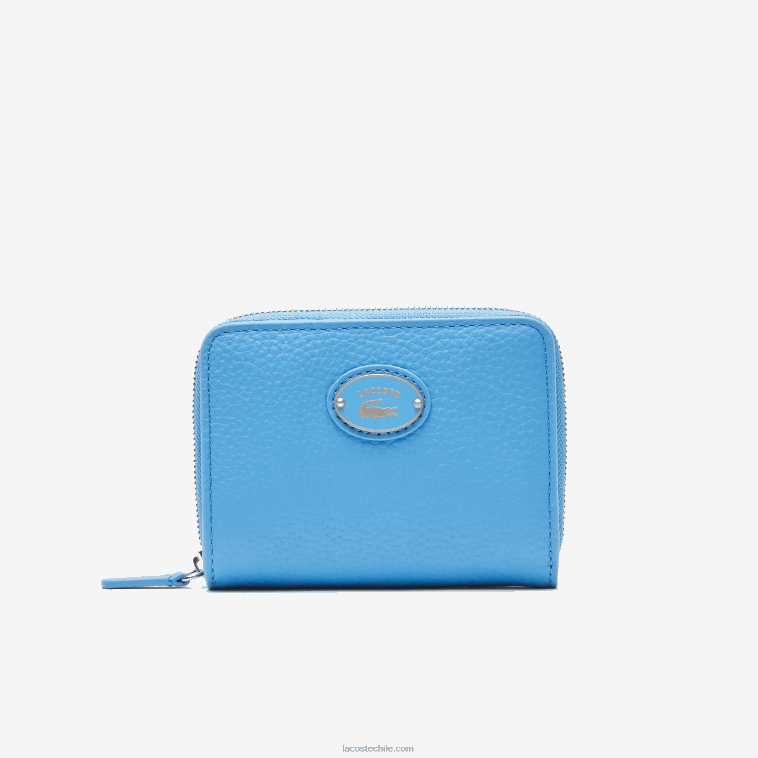 mujer Lacoste argentino 213 cartera pequeña con placa de metal y cremallera N6XZ22892 mujer Lacoste argentino 213 cartera pequeña con placa de metal y cremallera N6XZ22892