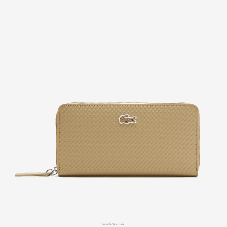 mujer Lacoste atigrado l37 l.12.12 concept cartera petit pique con cremallera para 12 tarjetas N6XZ22812 mujer Lacoste atigrado l37 l.12.12 concept cartera petit pique con cremallera para 12 tarjetas N6XZ22812
