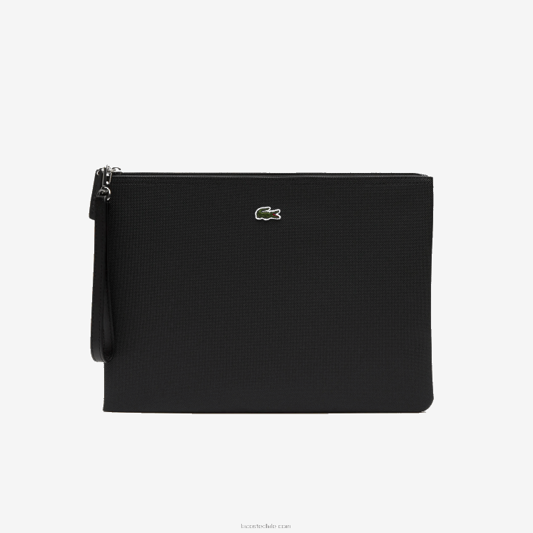 mujer Lacoste negro 000 l.12.12 bolso de mano N6XZ22793 mujer Lacoste negro 000 l.12.12 bolso de mano N6XZ22793