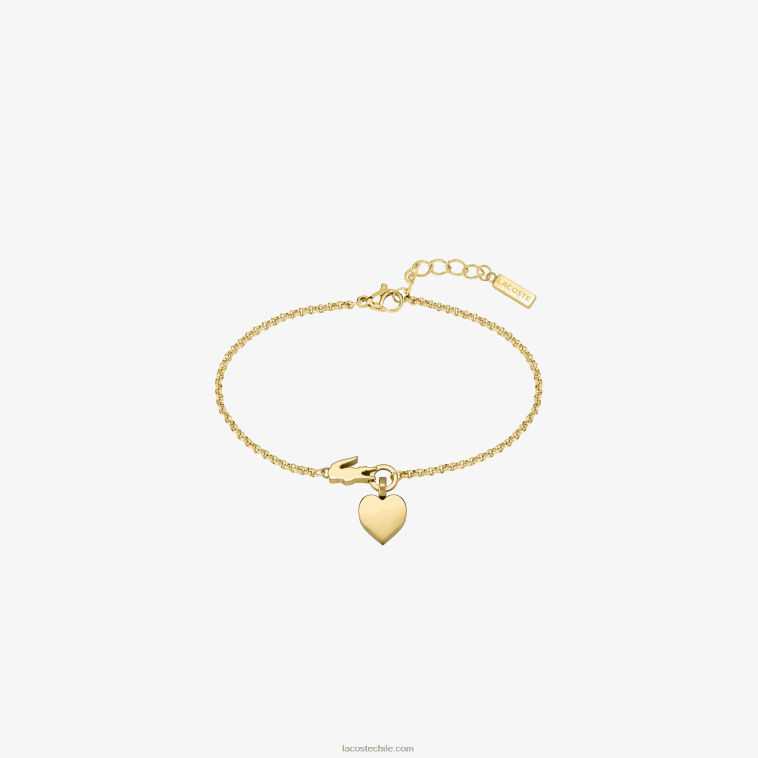 mujer Lacoste oro 714 amo mi pulsera de cocodrilo N6XZ22907 mujer Lacoste oro 714 amo mi pulsera de cocodrilo N6XZ22907