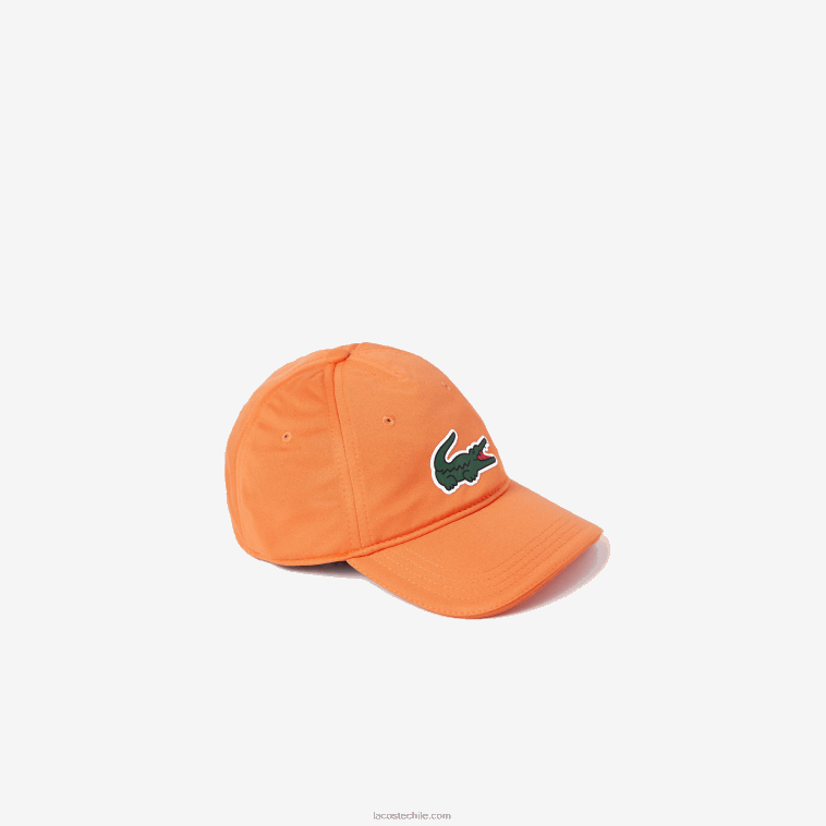 mujer Lacoste naranja 5qp sombrero abierto miami N6XZ22339