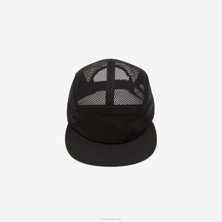 mujer Lacoste negro 031 visera suave con panel de malla N6XZ22928