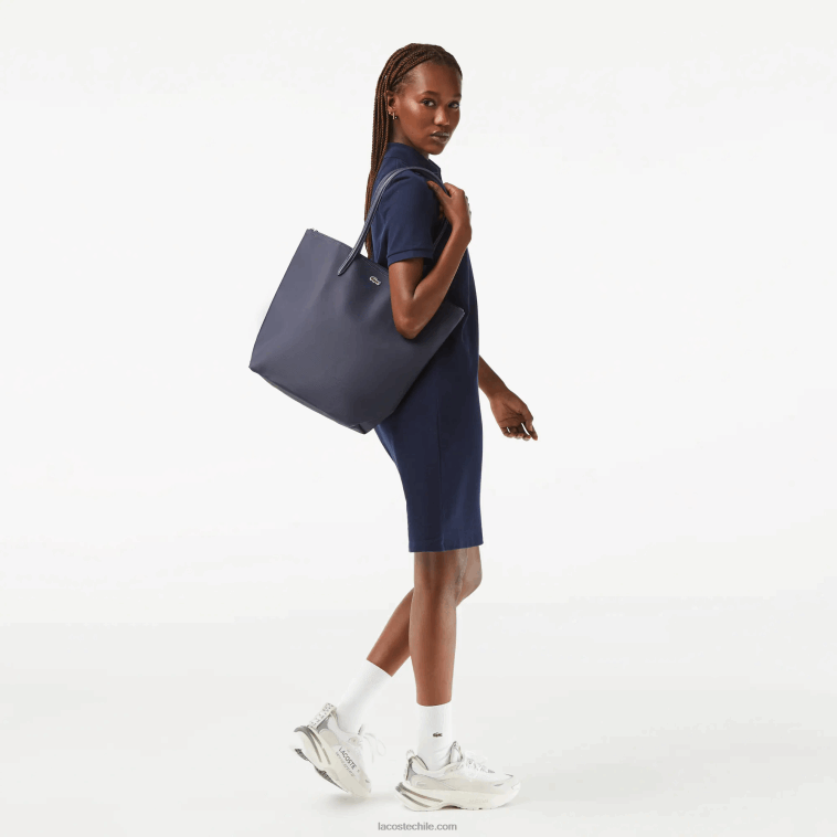mujer Lacoste eclipse 141 bolso shopper l.12.12 concept con cremallera vertical N6XZ22834