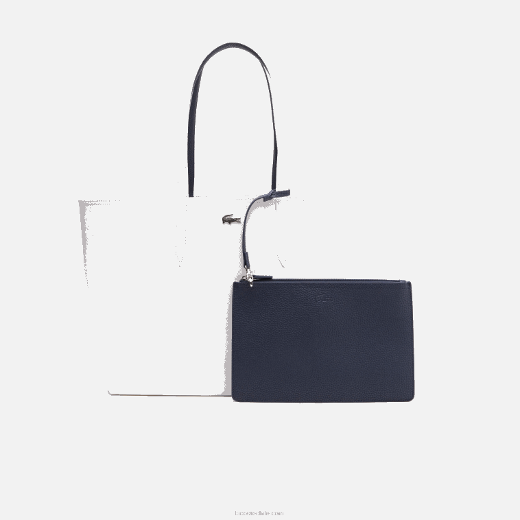 mujer Lacoste noche azul farine l44 bolso shopper anna reversible bicolor N6XZ22776 mujer Lacoste noche azul farine l44 bolso shopper anna reversible bicolor N6XZ22776