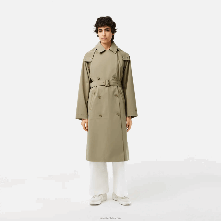 mujer Lacoste beige cb8 gabardina extragrande N6XZ22434 mujer Lacoste beige cb8 gabardina extragrande N6XZ22434