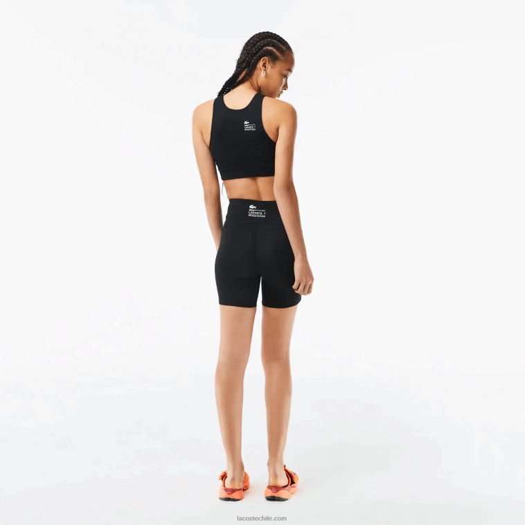 mujer Lacoste negro c31 culotte deportivo de poliéster reciclado N6XZ22456