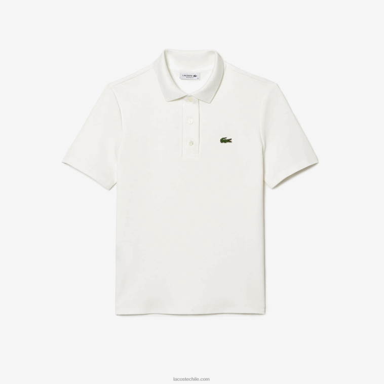 mujer Lacoste blanco 70v polo regular fit de algodón orgánico a rayas N6XZ22503