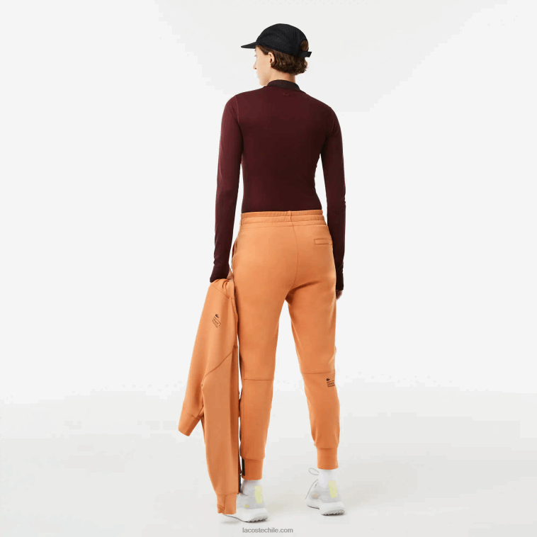 mujer Lacoste burdeos zs1 body con cremallera en el cuello N6XZ22496