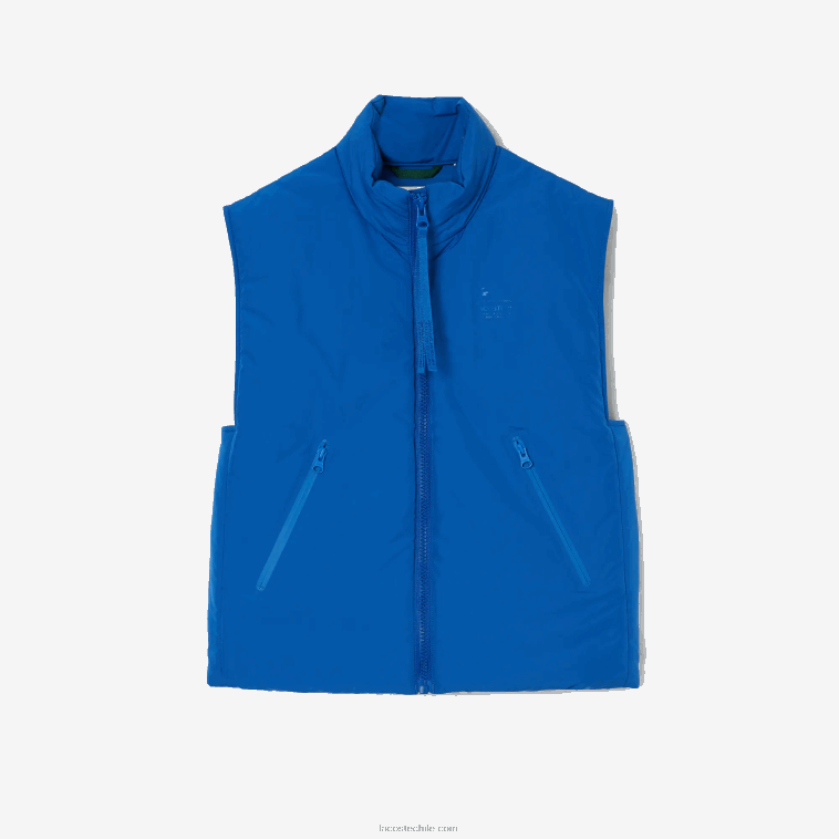 mujer Lacoste kxb azul chaleco sin mangas N6XZ22439