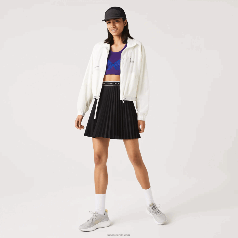 mujer Lacoste blanco 70v chamarra de nailon con forro de malla N6XZ22626 mujer Lacoste blanco 70v chamarra de nailon con forro de malla N6XZ22626