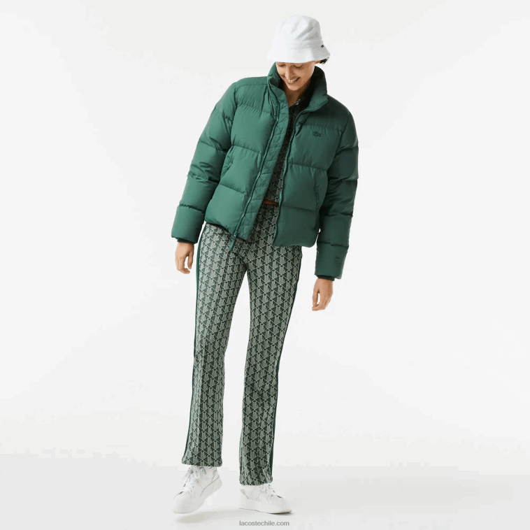 mujer Lacoste verde 5hx chaqueta acolchada plegable N6XZ22615