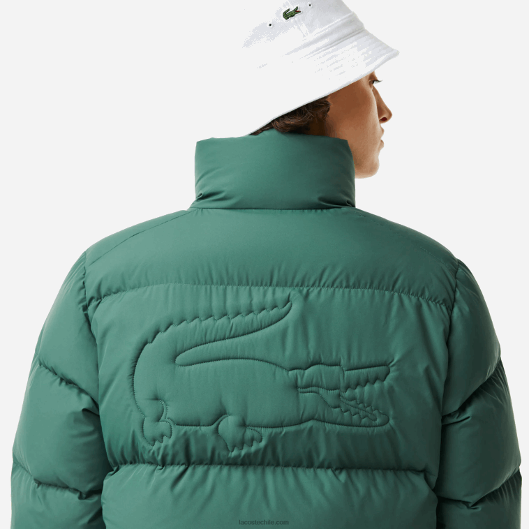 mujer Lacoste verde 5hx chaqueta acolchada plegable N6XZ22615