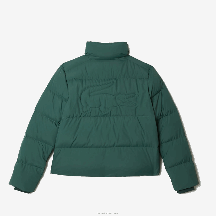 mujer Lacoste verde 5hx chaqueta acolchada plegable N6XZ22615