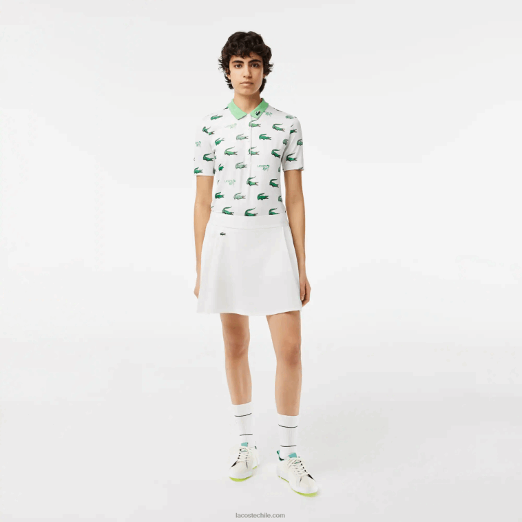 mujer Lacoste blanco nueva york falda de golf corta sport incorporada N6XZ22419 mujer Lacoste blanco nueva york falda de golf corta sport incorporada N6XZ22419