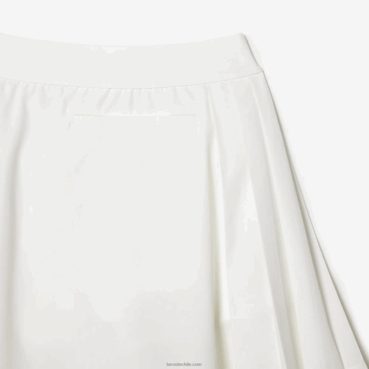 mujer Lacoste blanco nueva york falda de golf corta sport incorporada N6XZ22419