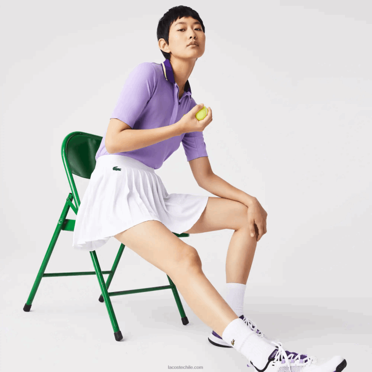 mujer Lacoste blanco verde 737 falda de tenis corta plisada sport incorporada N6XZ22582 mujer Lacoste blanco verde 737 falda de tenis corta plisada sport incorporada N6XZ22582