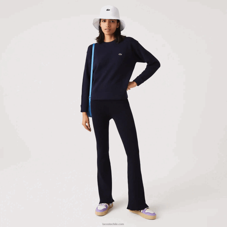 mujer Lacoste azul marino 166 leggins tejidos de canalé sin costuras N6XZ22561 mujer Lacoste azul marino 166 leggins tejidos de canalé sin costuras N6XZ22561