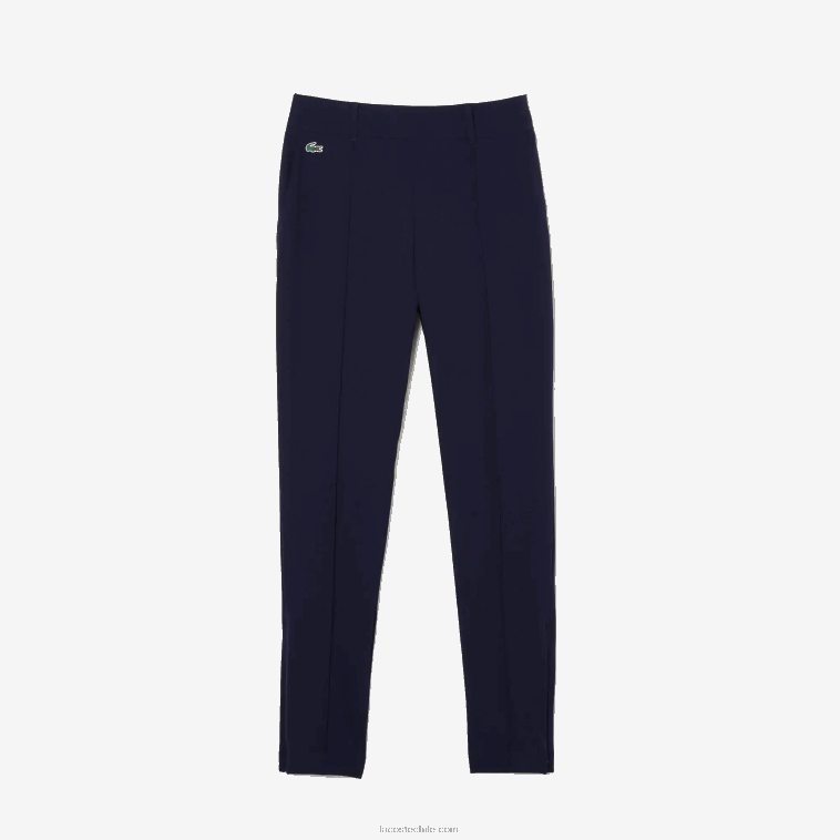 mujer Lacoste azul marino 166 pantalones deportivos elásticos de golf N6XZ22658