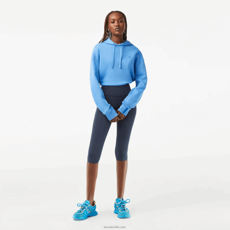 mujer Lacoste kxe azul leggins deportivos cropped lisos N6XZ22425 mujer Lacoste kxe azul leggins deportivos cropped lisos N6XZ22425