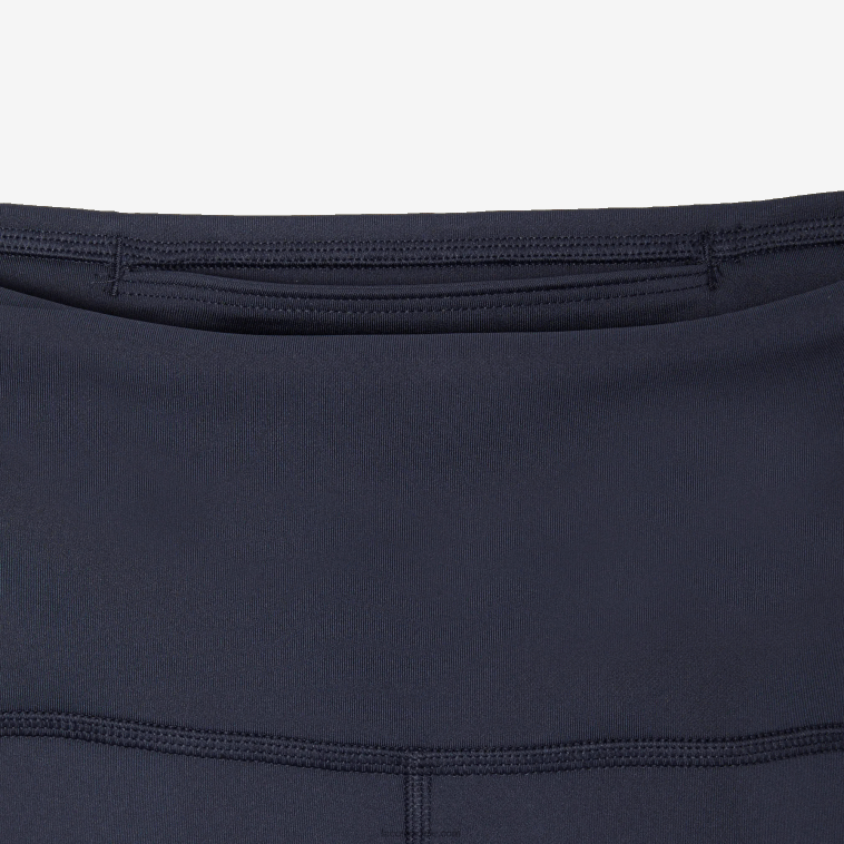 mujer Lacoste kxe azul leggins deportivos cropped lisos N6XZ22425