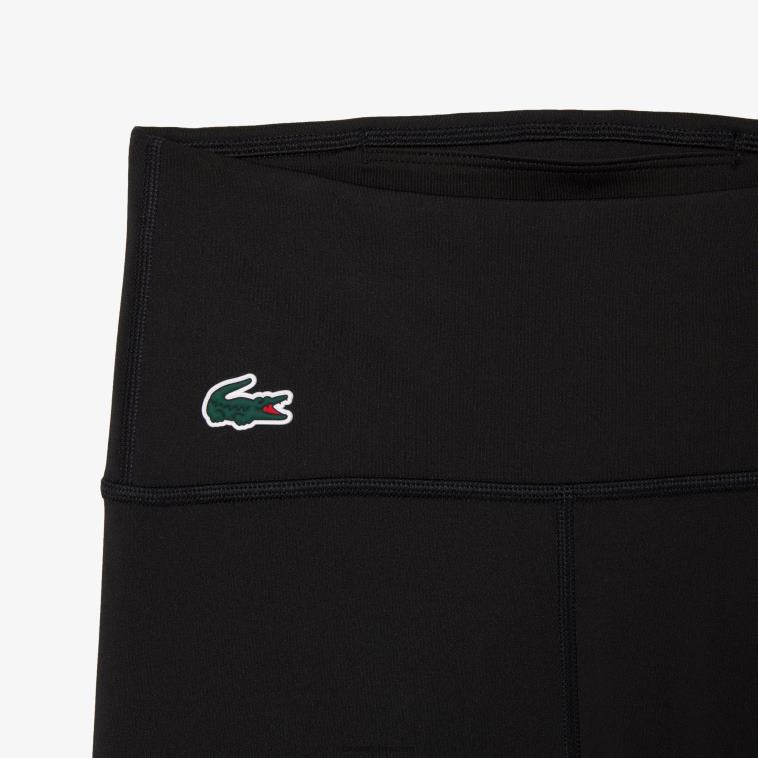 mujer Lacoste negro 031 leggins modeladores deportivos de poliéster reciclado N6XZ22399