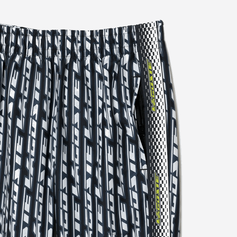 mujer Lacoste negro azul blanco zi8 pantalones de chándal con logo estampado N6XZ22395