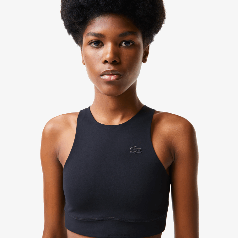 mujer Lacoste negro 031 sujetador deportivo sin costuras N6XZ22548 mujer Lacoste negro 031 sujetador deportivo sin costuras N6XZ22548