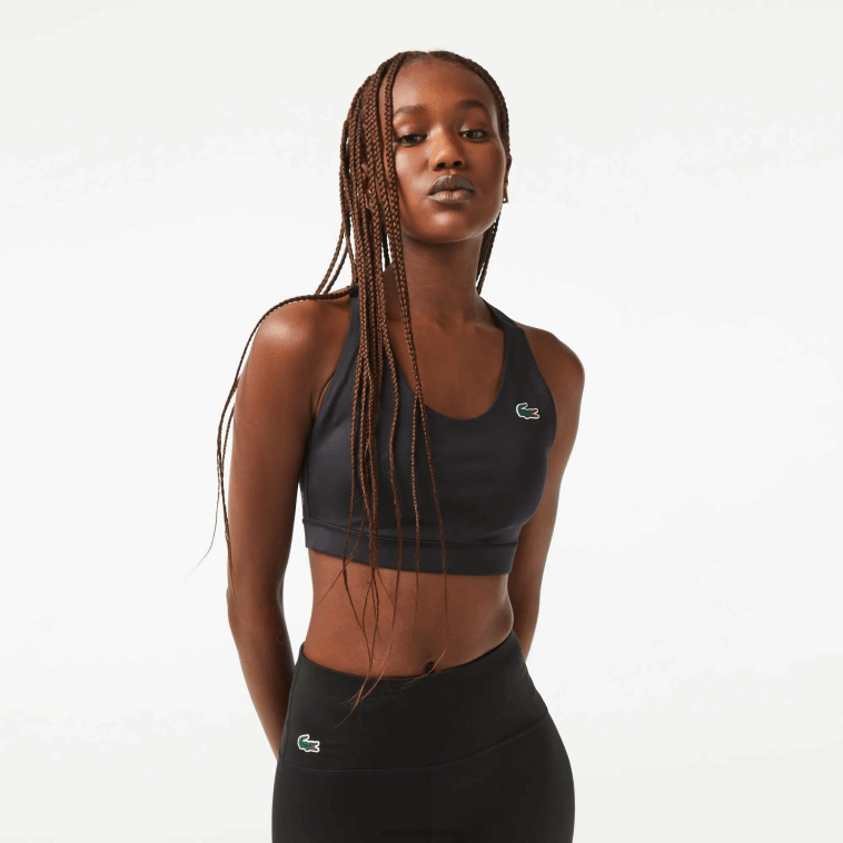 mujer Lacoste negro 8vm sujetador deportivo con tiras cruzadas N6XZ22449 mujer Lacoste negro 8vm sujetador deportivo con tiras cruzadas N6XZ22449