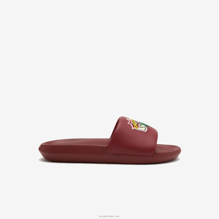 mujer Lacoste amr amarillo burdeos chanclas sintéticas de cocodrilo N6XZ22706 mujer Lacoste amr amarillo burdeos chanclas sintéticas de cocodrilo N6XZ22706
