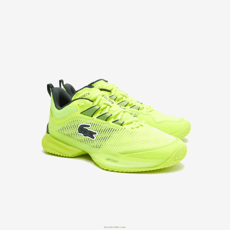 mujer Lacoste amarillo amarillo 2t7 tenis ag-lt23 ultra textil N6XZ22688
