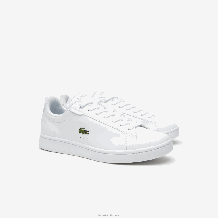 mujer Lacoste blanco 21g tenis carnaby pro bl de piel a tono N6XZ22681