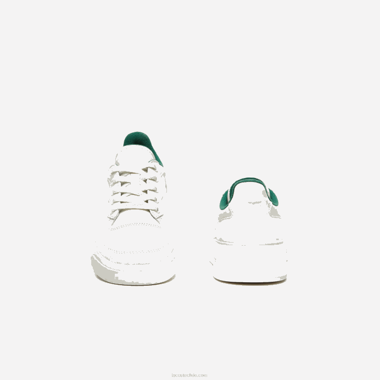mujer Lacoste blanquecino 18c tenis g80 club de cuero a tono N6XZ22684