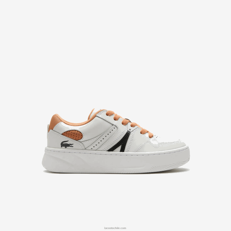 mujer Lacoste bronceado blanco 291 zapatillas l005 de piel N6XZ22713