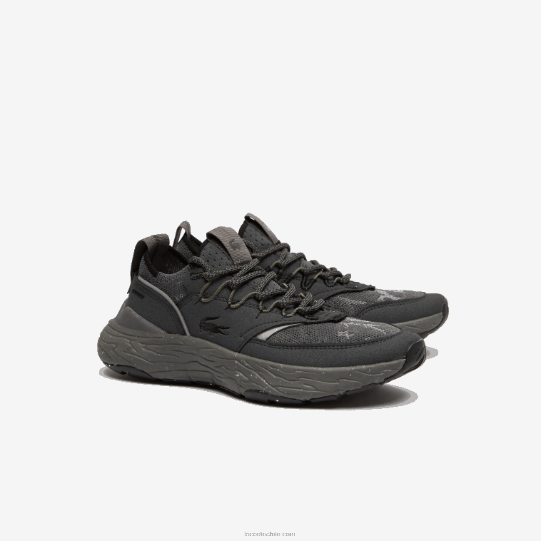 mujer Lacoste negro 02h zapatillas re-comfort sintéticas y textiles a tono N6XZ22735