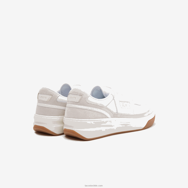 mujerblanco y hueso 65t zapatillas lacoste x goop g80 de piel N6XZ22760