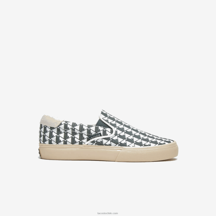 mujer Lacoste blanco roto y blanco 03a saltar servir textil sin cordones N6XZ22723 mujer Lacoste blanco roto y blanco 03a saltar servir textil sin cordones N6XZ22723