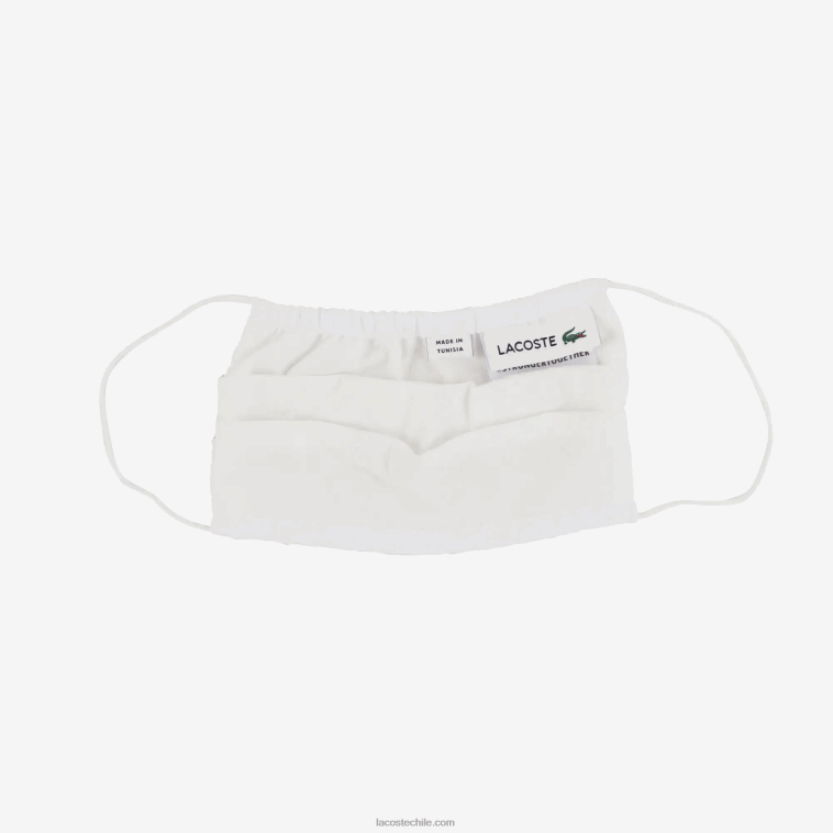 niños Lacoste azul marino rojo blanco db3 pack de 3 mascarillas de protección facial en algodón N6XZ23280
