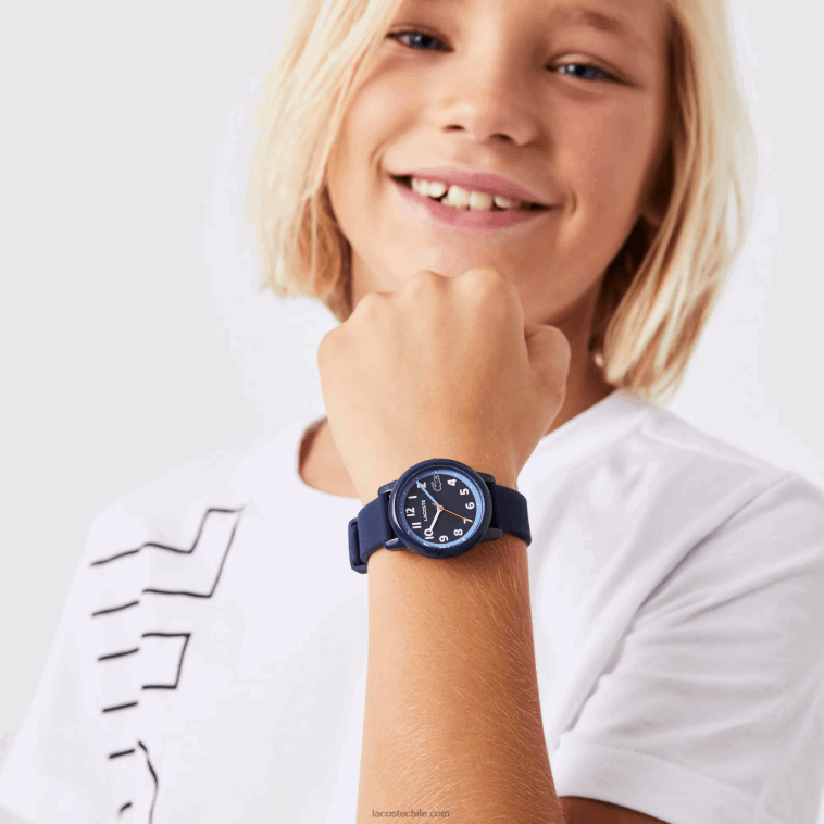 niños Lacoste azul 000 12.12 Reloj con correa de silicona de 3 manecillas N6XZ23300 niños Lacoste azul 000 12.12 Reloj con correa de silicona de 3 manecillas N6XZ23300