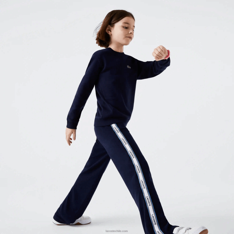 niños Lacoste azul marino 166 sudadera de felpa de algodón N6XZ22973
