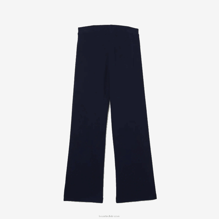chicas Lacoste azul marino 166 pantalones oversize con bandas laterales N6XZ23289