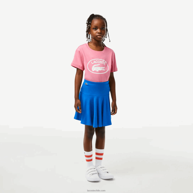 chicas Lacoste kxb azul minifalda elástica N6XZ23097 chicas Lacoste kxb azul minifalda elástica N6XZ23097