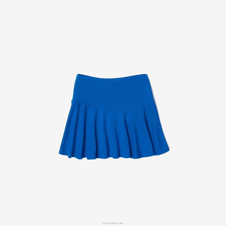 chicas Lacoste kxb azul minifalda elástica N6XZ23097
